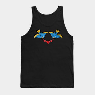 Retro Vintage Grunge Valentine's Day Tank Top